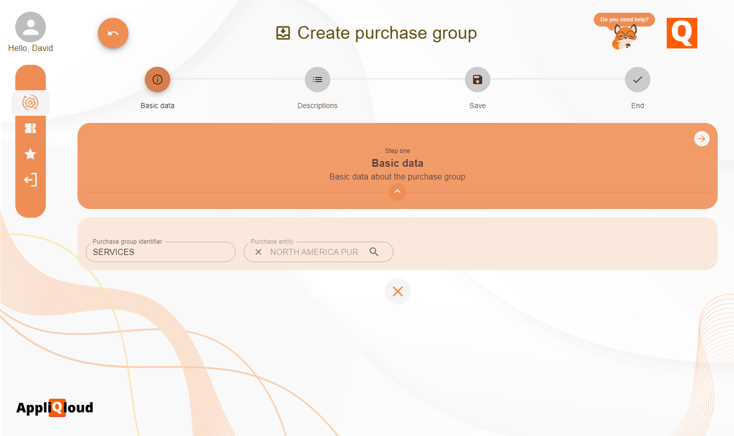 Organizational structure - purchase entities language